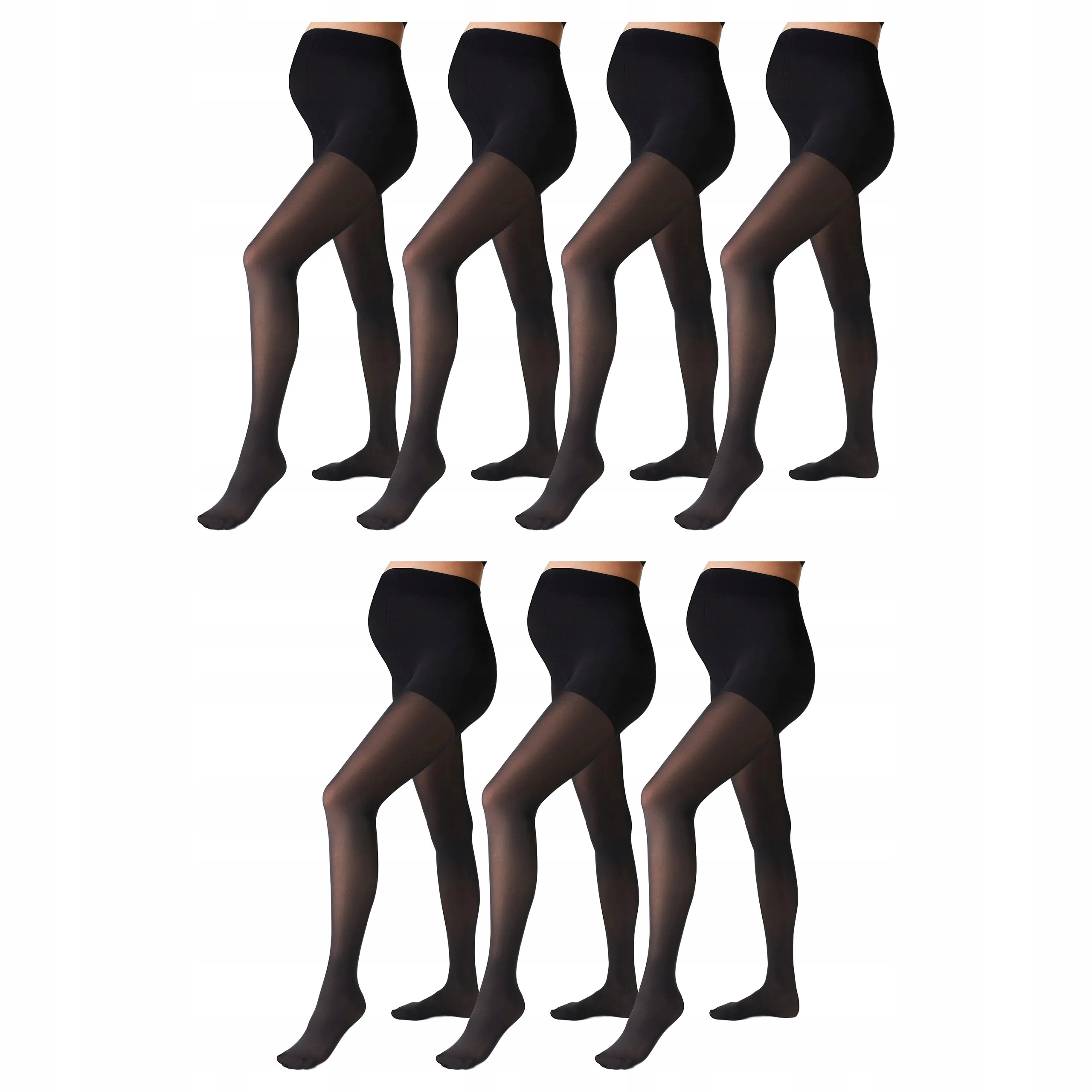 7x Punčocháče těhotenské punčocháče Mama 60 den Marilyn Nero 3-M