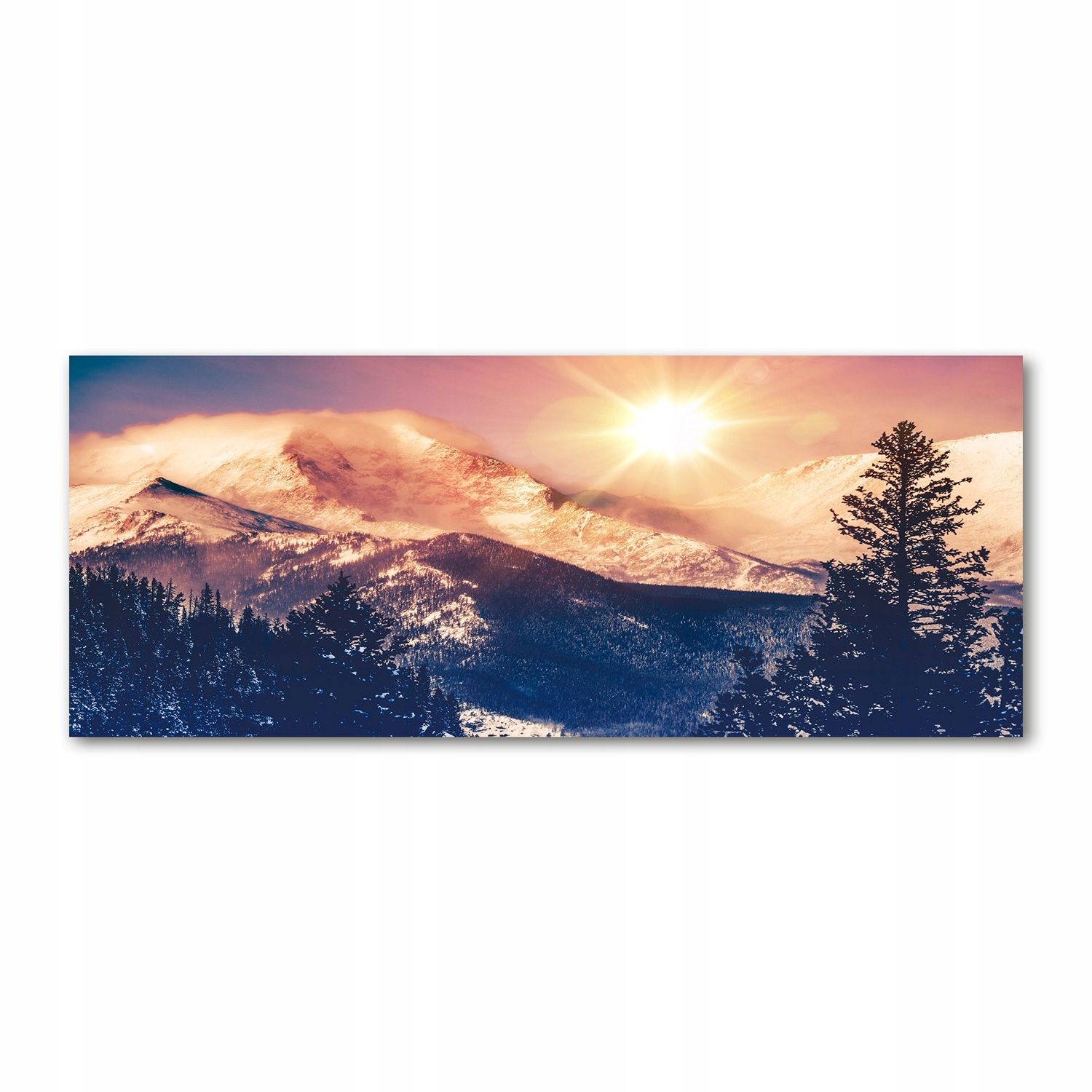 

Foto obraz akryl zdjęcie Góry Kolorado 125x50 cm
