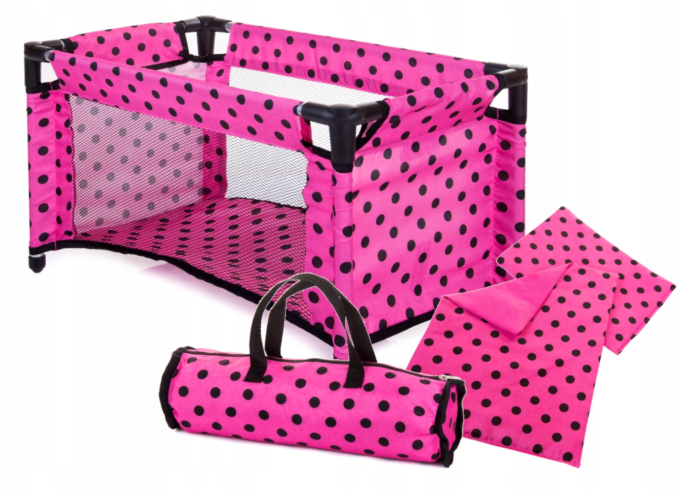 ŁÓŻKO DLA LALEK KOMPLET KOJEC xl POŚCIEL TORBA B