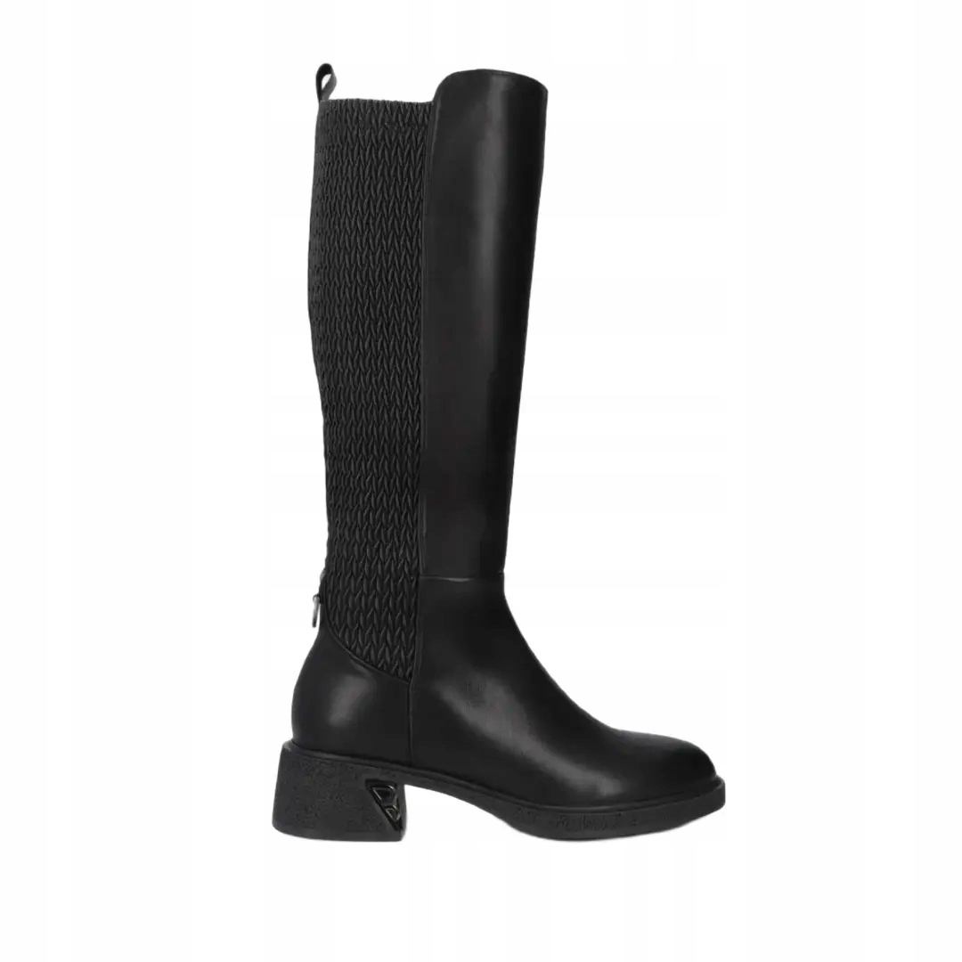 Dámské kozačky Filippo DKZ7469/25 Bk černé 39, Černá