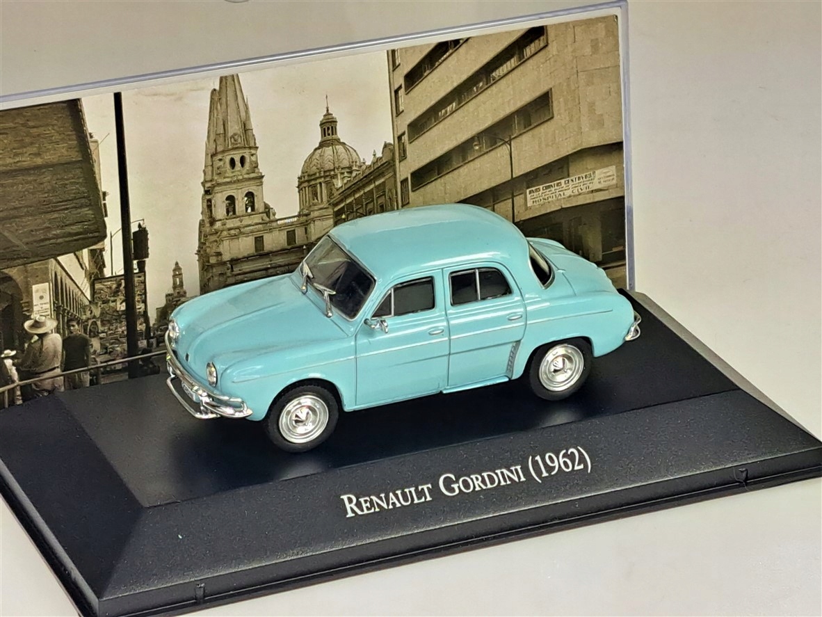 Altaya Renault Gordini 1962 Světle modrá 1:43