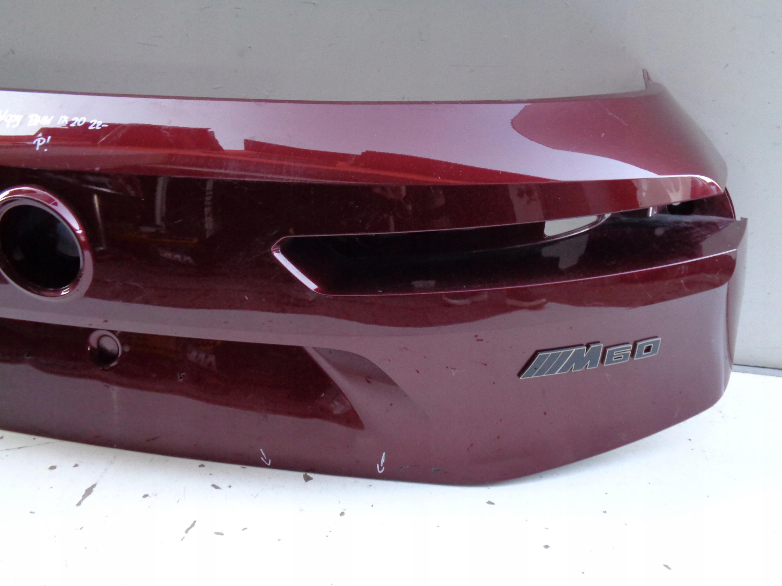 Couverture du capot BMW IXI20 IX I20 22