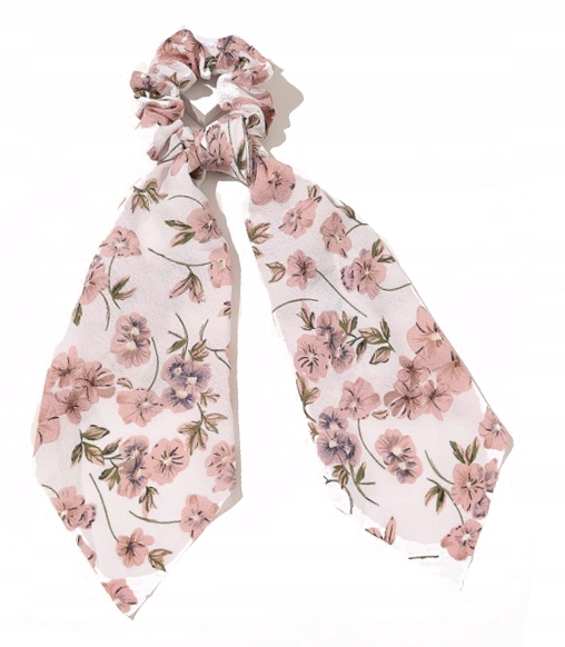 

Gumka do włosów frotka apaszka kokarda kwiaty