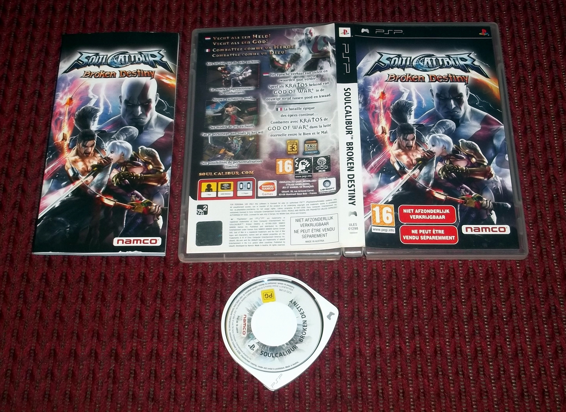 SOUL CALIBUR SOULCALIBUR BROKEN DESTINY POLSKA EDYCJA