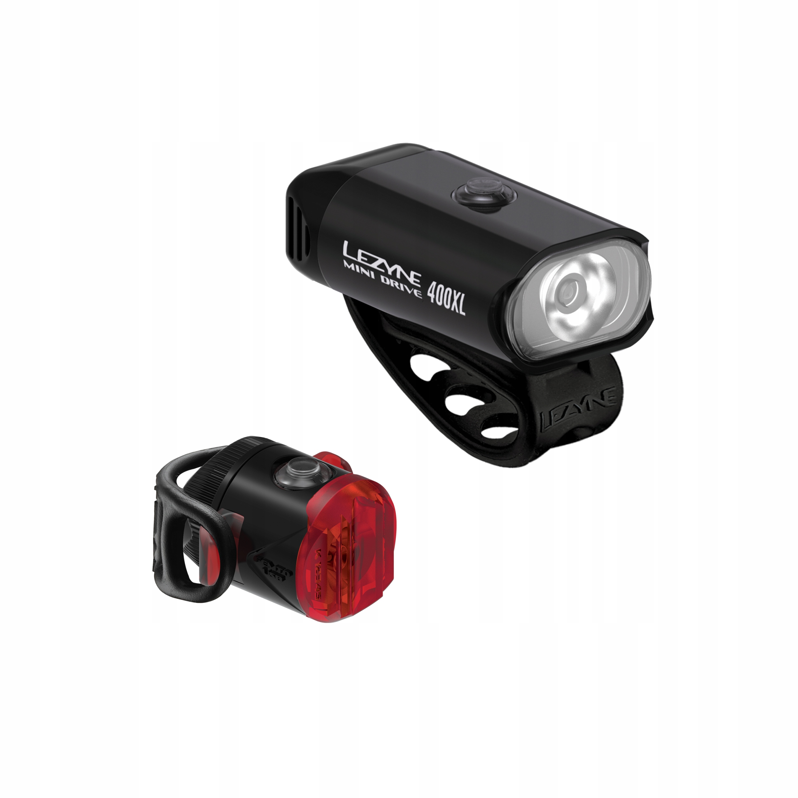 Lezyne Lezyne Light Pair Mini Drive 400xl Femto Usb Pair Black Black (1