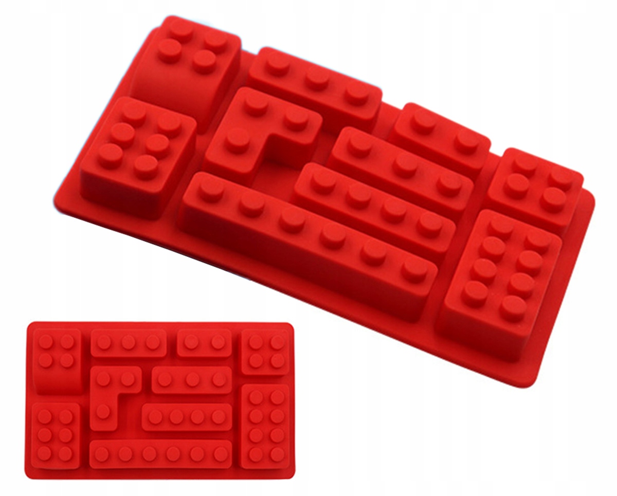 

AG433E Foremka Silikonowa Do Lodu Czekolady Lego