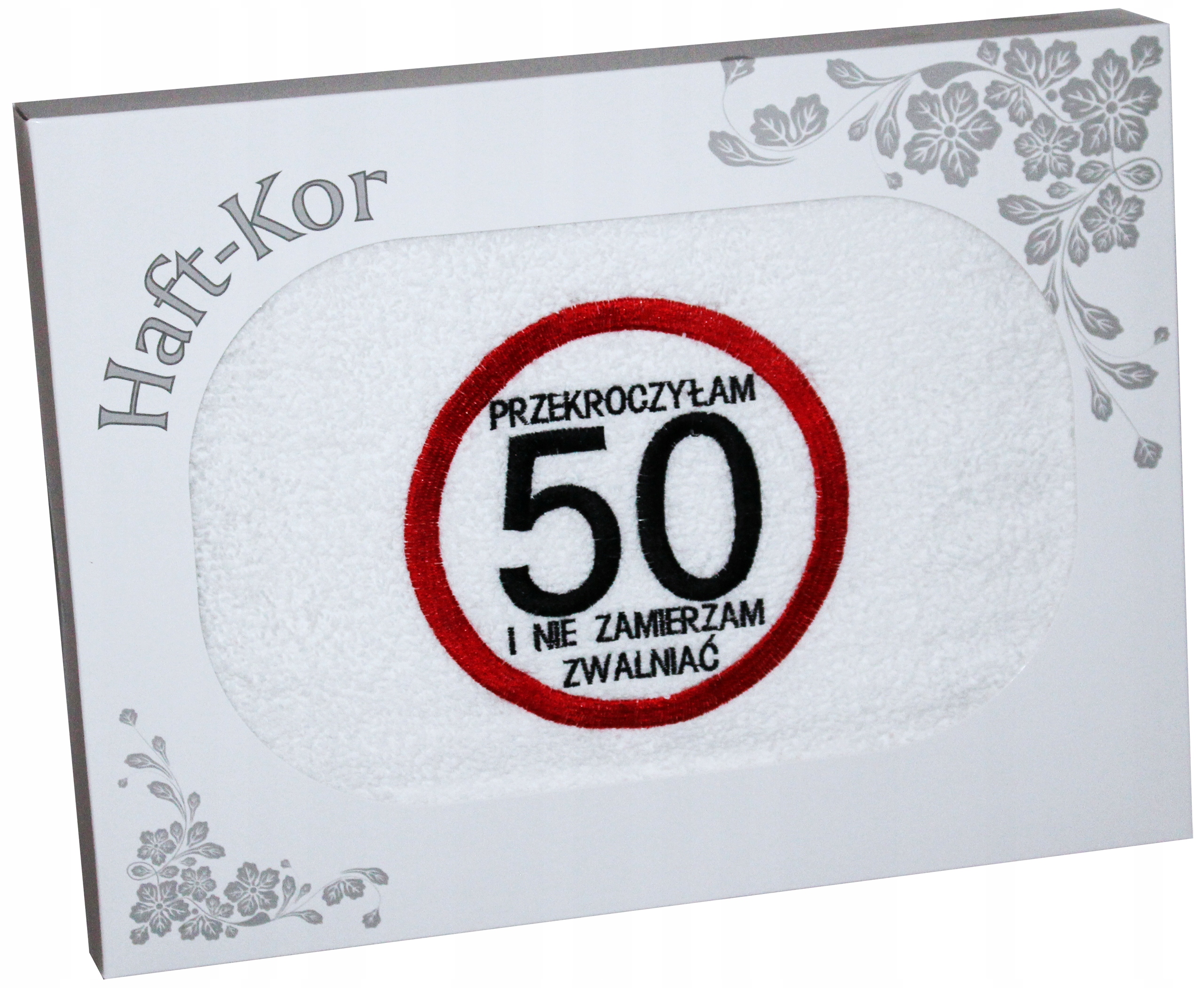 

Ręcznik 70x140 Z Haftem 50 Urodziny