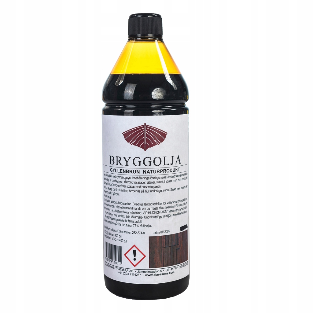 

Szwedzki Olej ze smołą drzewną Bryggolja 1L