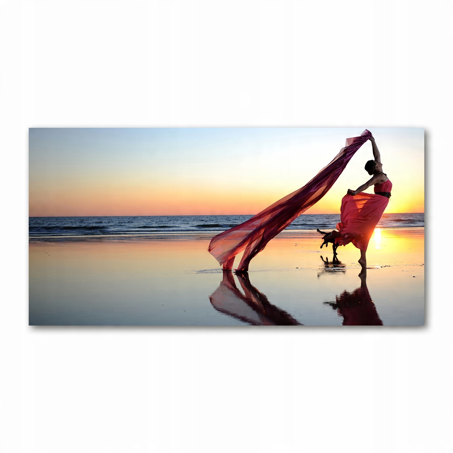 

Foto obraz szkło akryl Tańcząca kobieta 120X60 cm