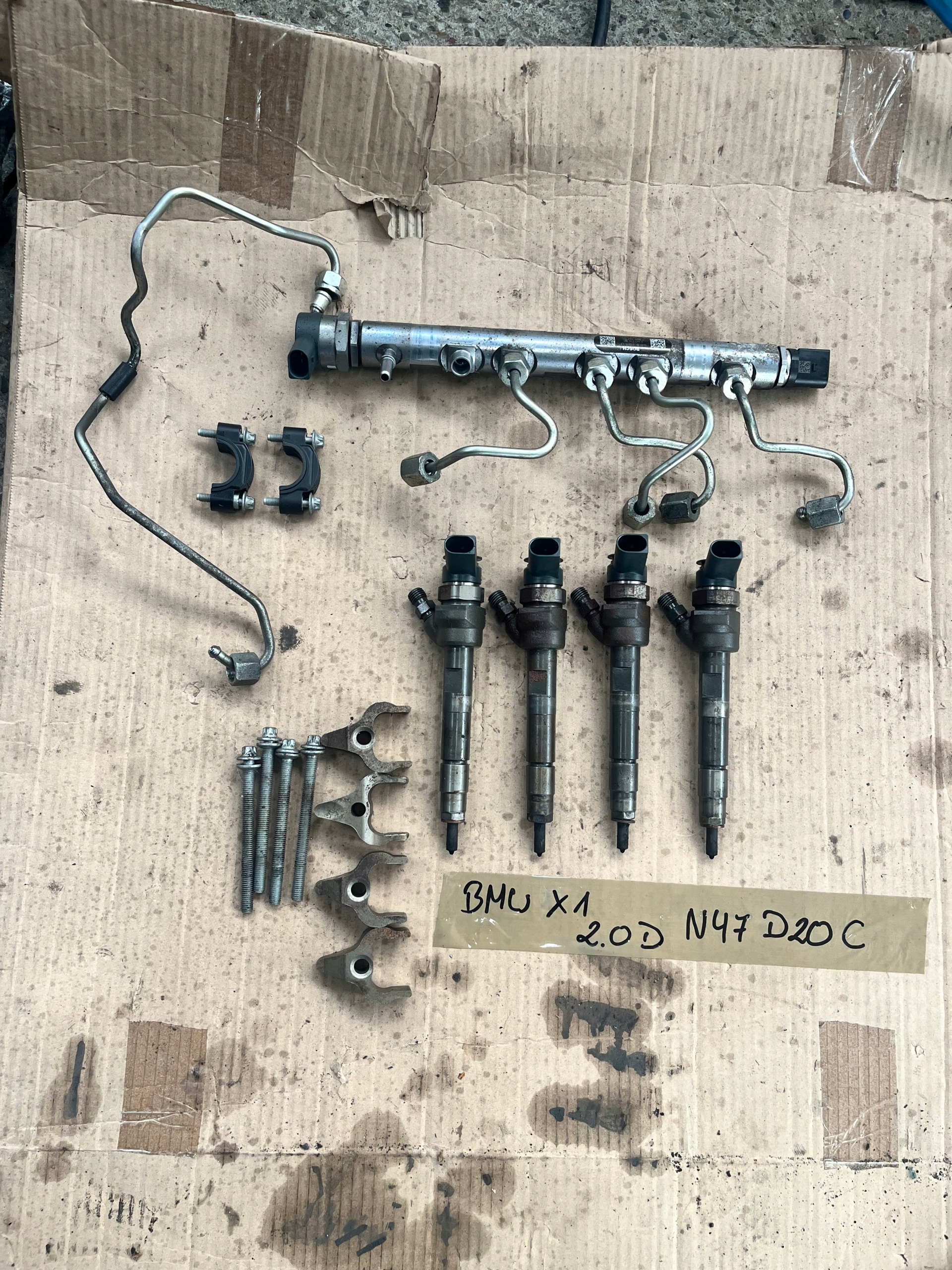 BMW OE 780912705 топливная рейка