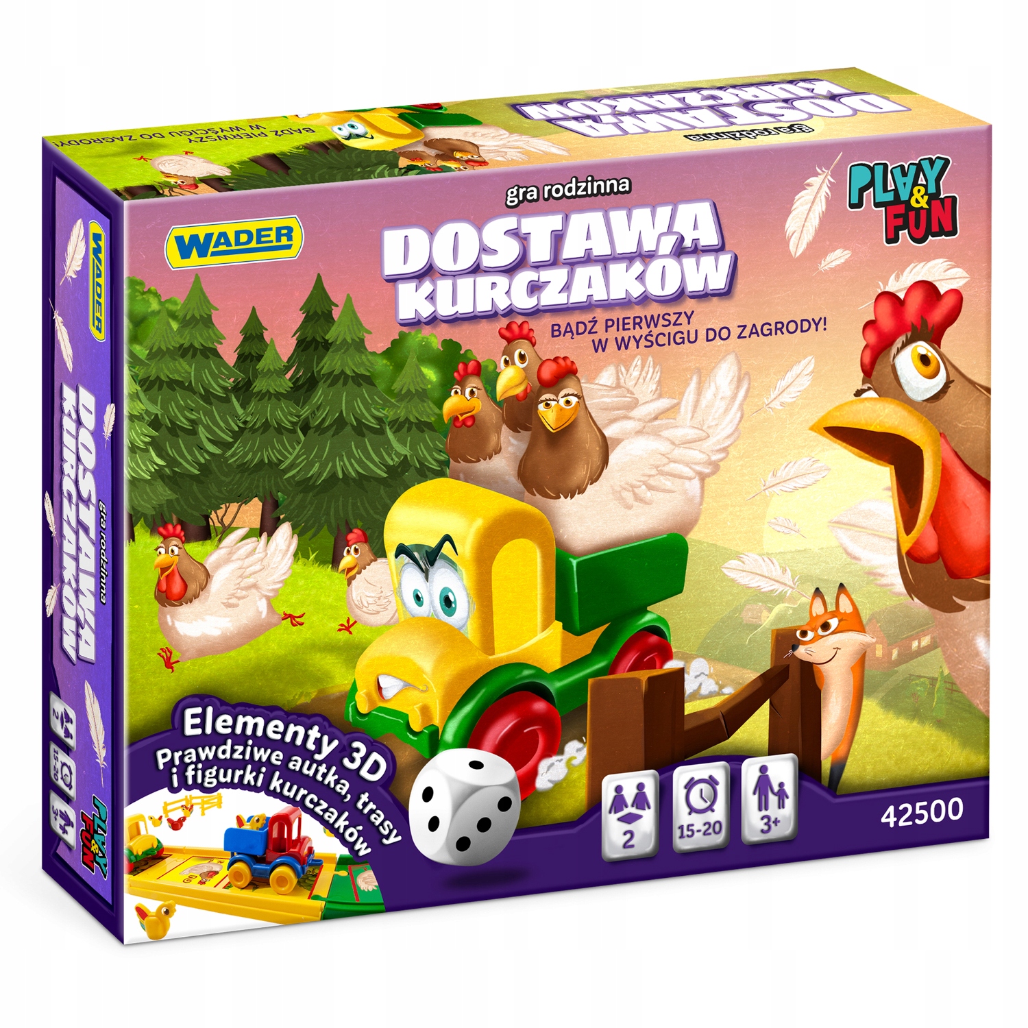 

Dostawa Kurczaków Gra Rodzinna 42500 Wader