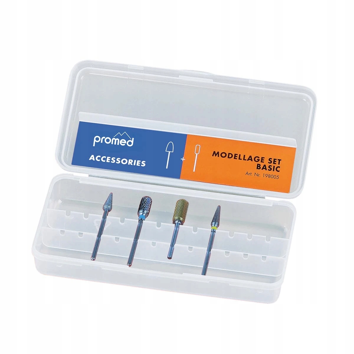 Promed Sada fréz na nehty Basic 198005 4 ks