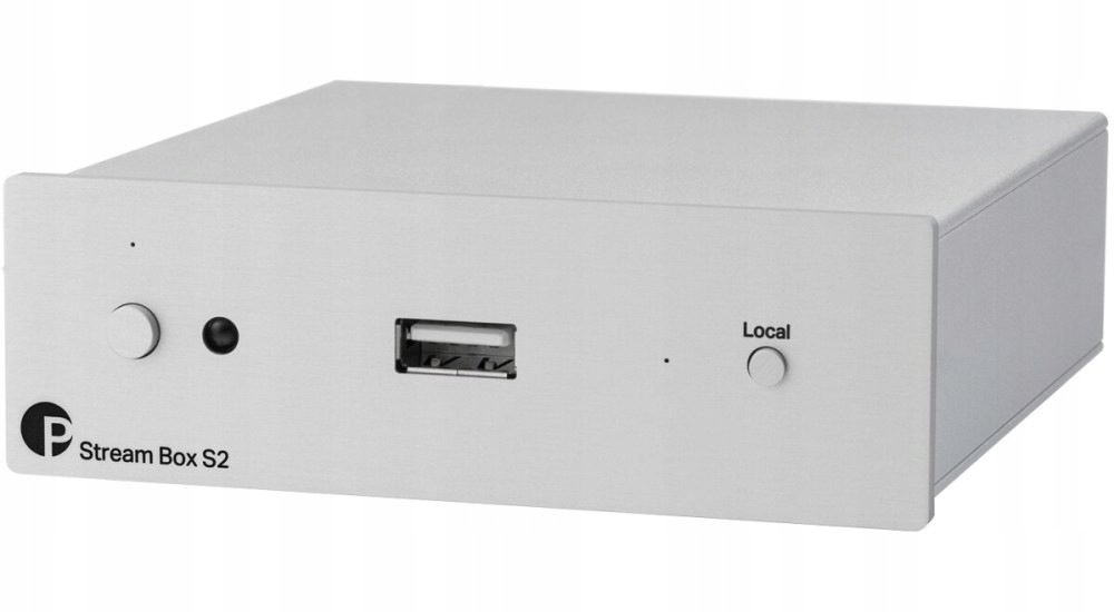 Pro-Ject Stream Box S2 Silver Uni Digitální a analogový síťový přehrávač
