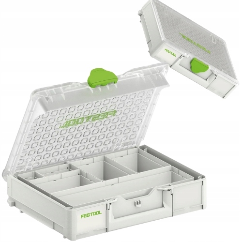 Festool Systainer³ Organizer SYS3 Org M 89 Skrzynka z 6 pudełkami 204854