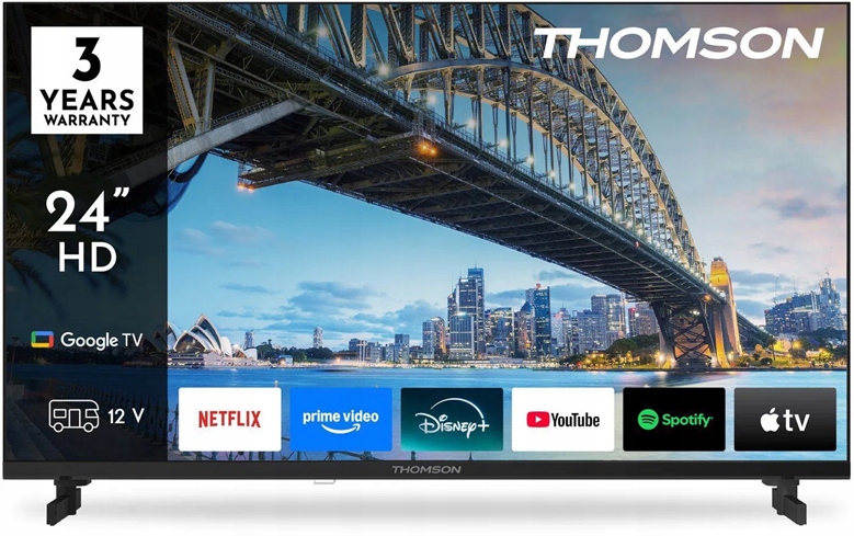 Thomson 24HG2S15C 24" Hd, Google Tv, Led, 12V, čierny 24HG2S15C