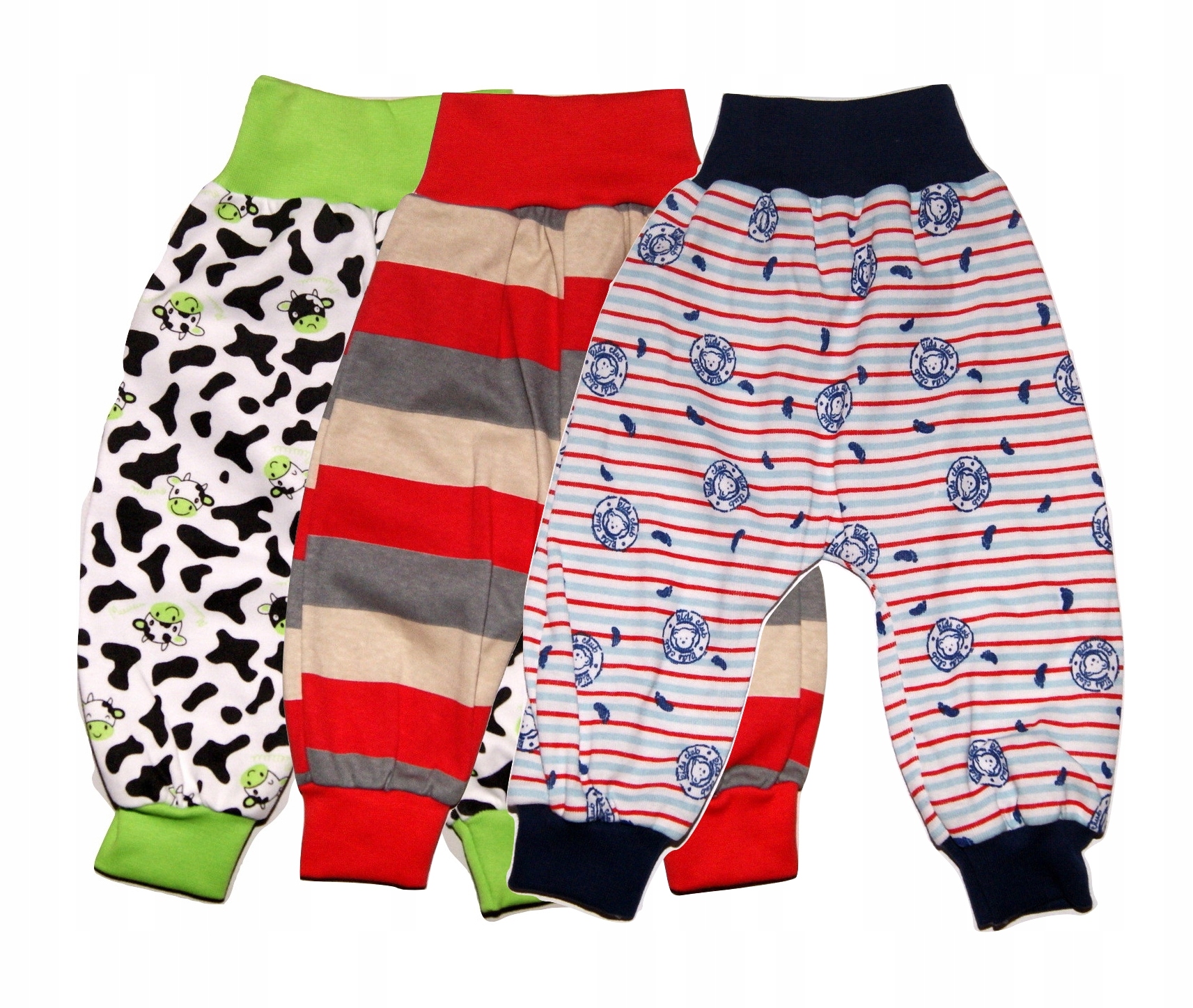 

3-pak Spodenki bawełniane Połśpiochy 68