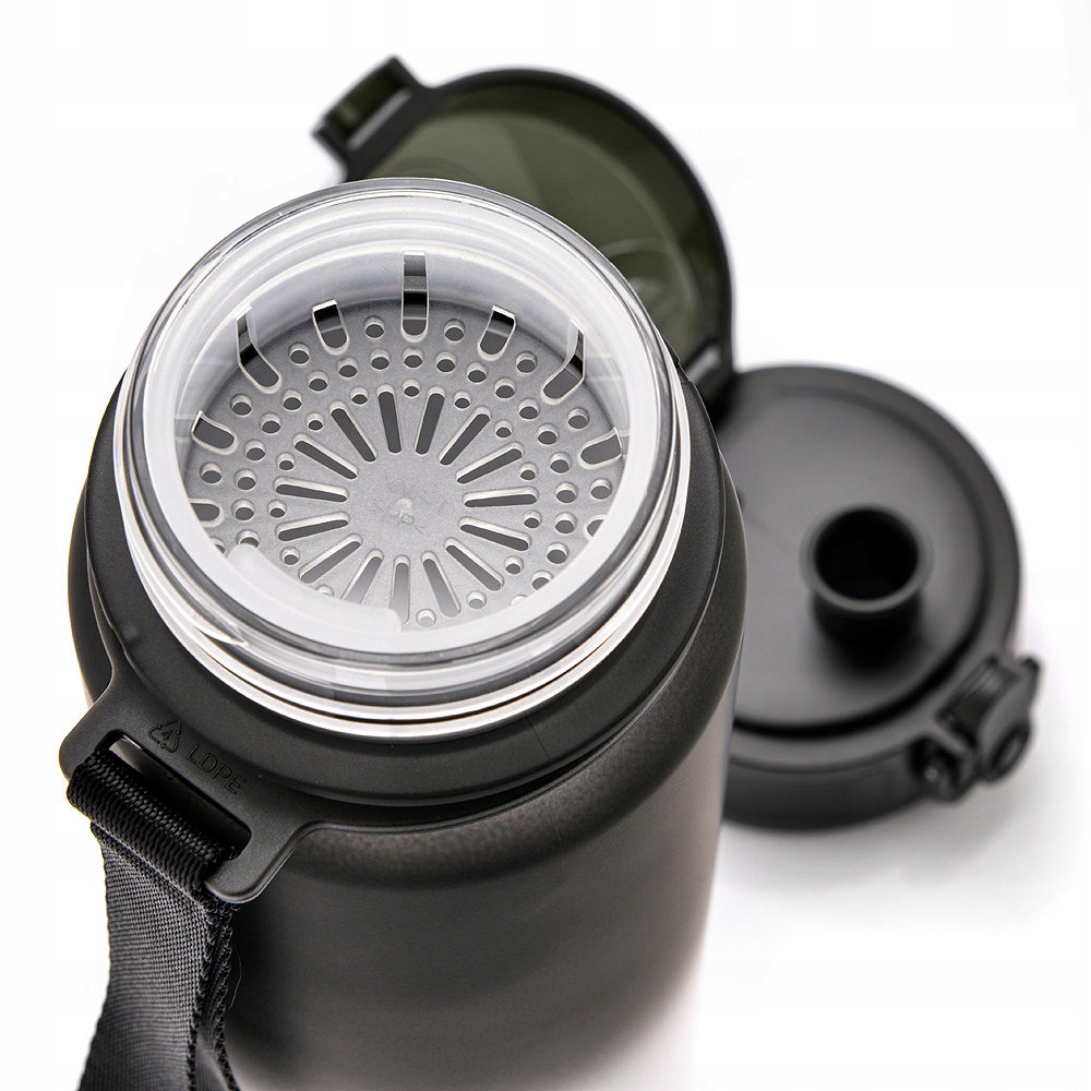 BIDON BUTELKA NA WODĘ SPORTOWA NA SIŁOWNIE TRENING Model 10108