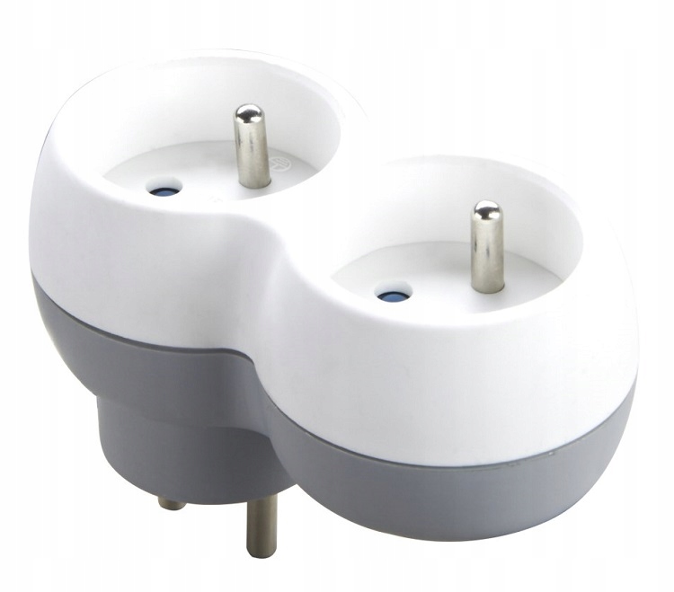 

Rozgałęźnik Sieciowy 2 Gniazda Złodziejka LB0166-2