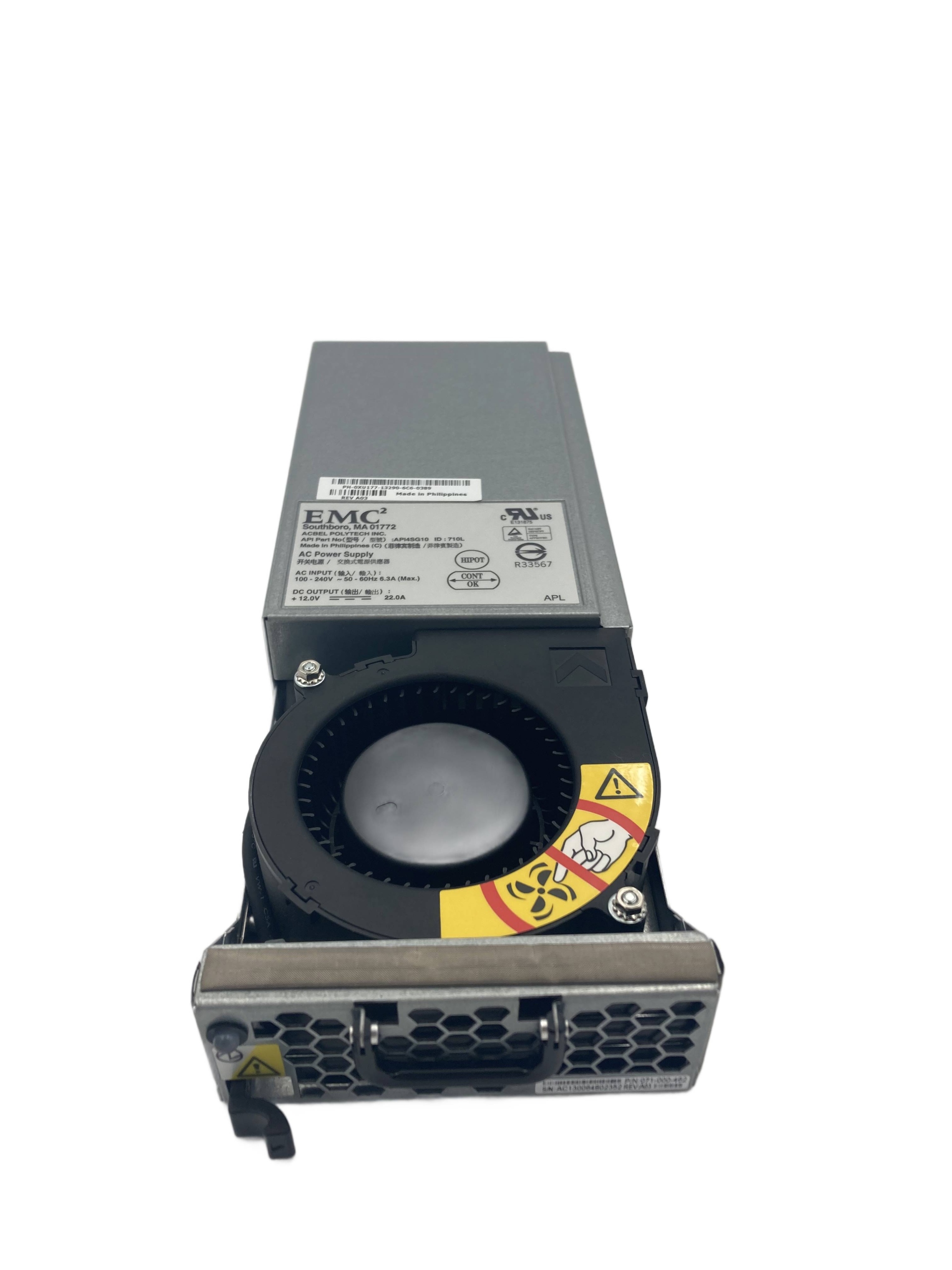 Napájecí zdroj Dell EMC2 400W API4SG10 710L 12V DC XU177 0XU177