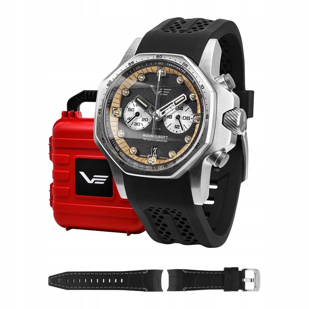 Pánské Hodinky Vostok Europe VK64-640A698S černé