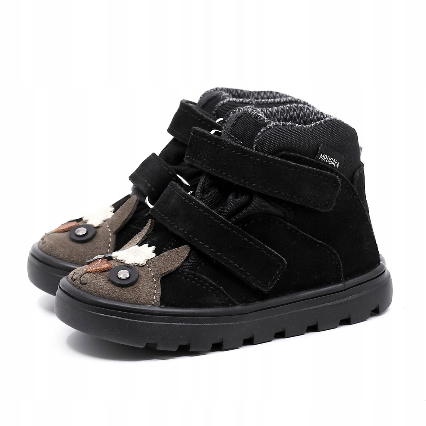 Mrugała trzewiki przejściowe Andy alpaca black 6280/5-99 30