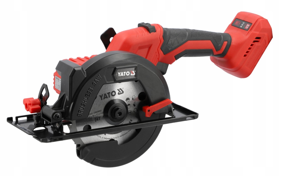 Yato Pilarka Tarczowa Przecinarka Do Drewna Płyt Osb Bezszczotkowa 18V Body
