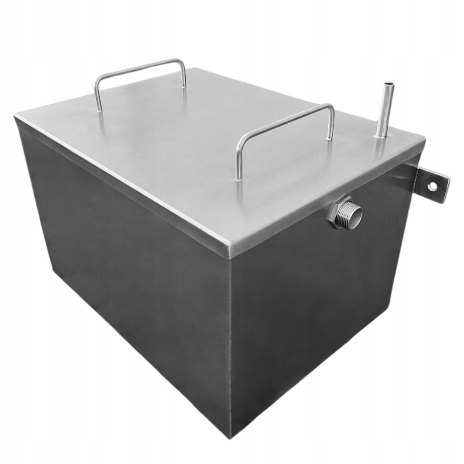 Expanzná nádoba 30L Inox pravá s plavákom do krbu s vodným plášťom