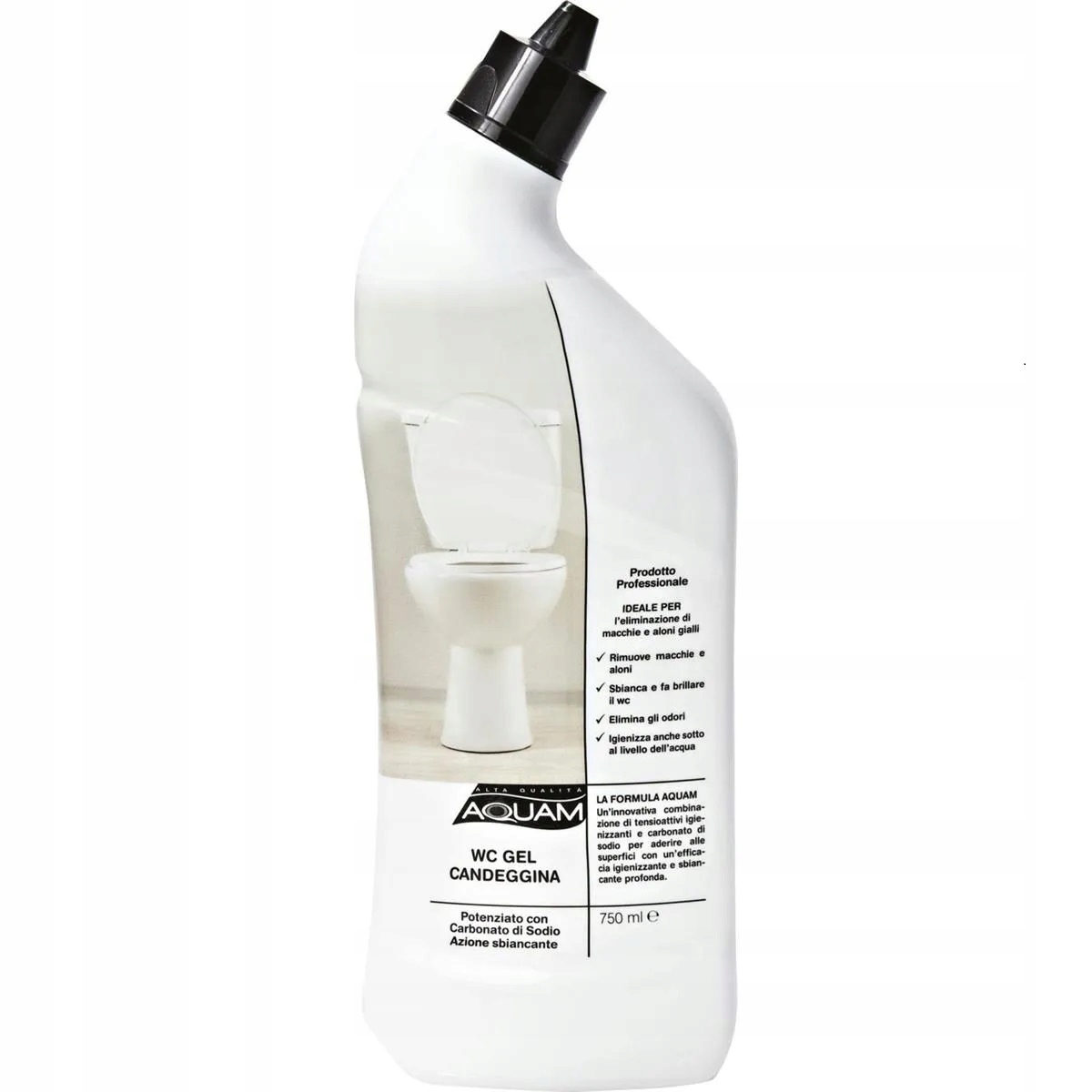 

Żel do toalet Aquam z wybielaczem 750 ml