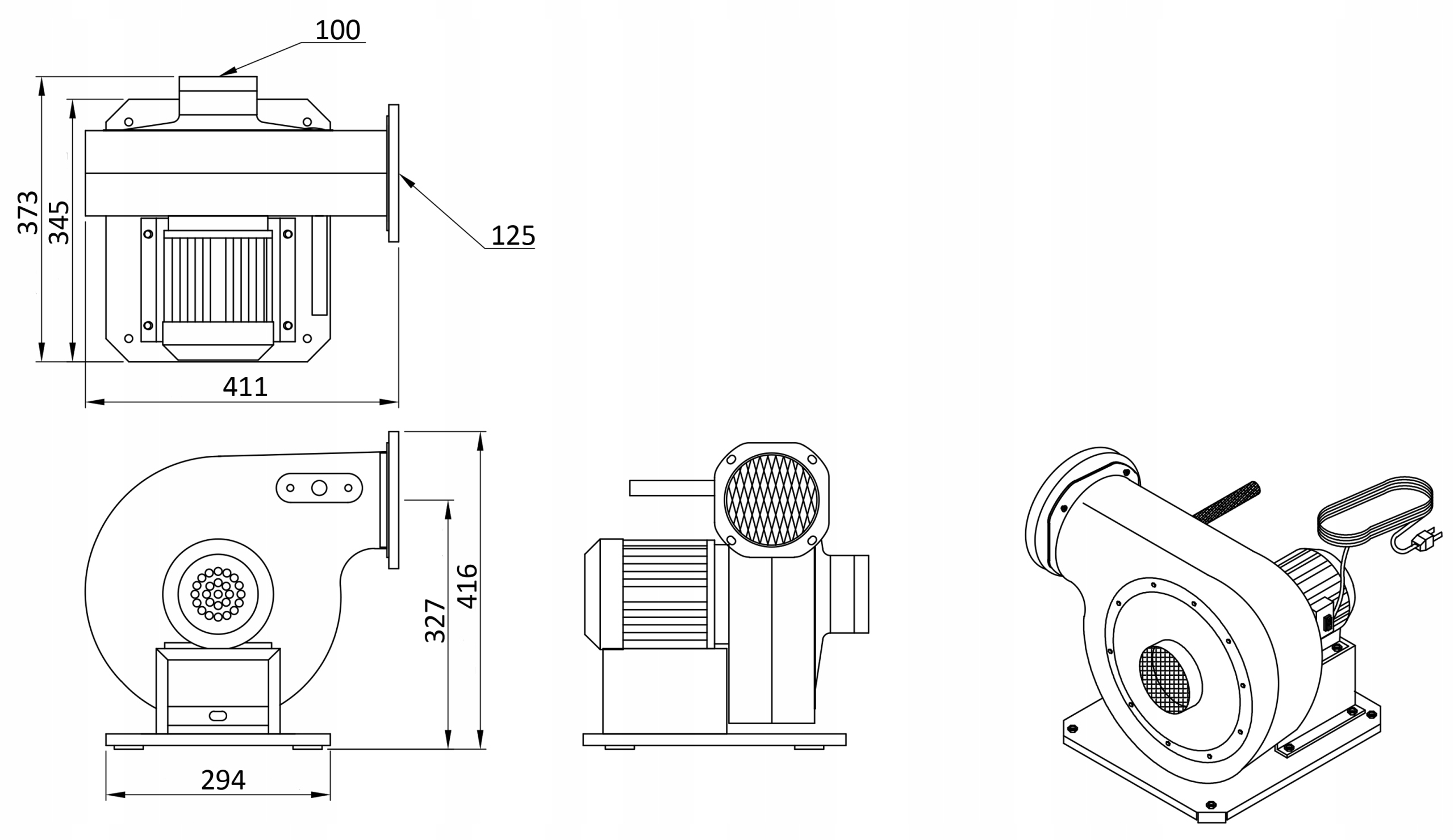Wentylator transportowy ADAMIK VAN 100 Marka inny