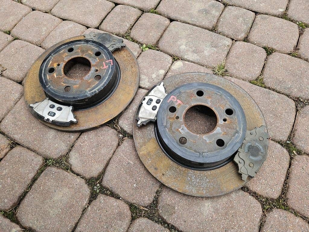 disc discs plates rear part rear. brake Toyota Corolla E210 E21