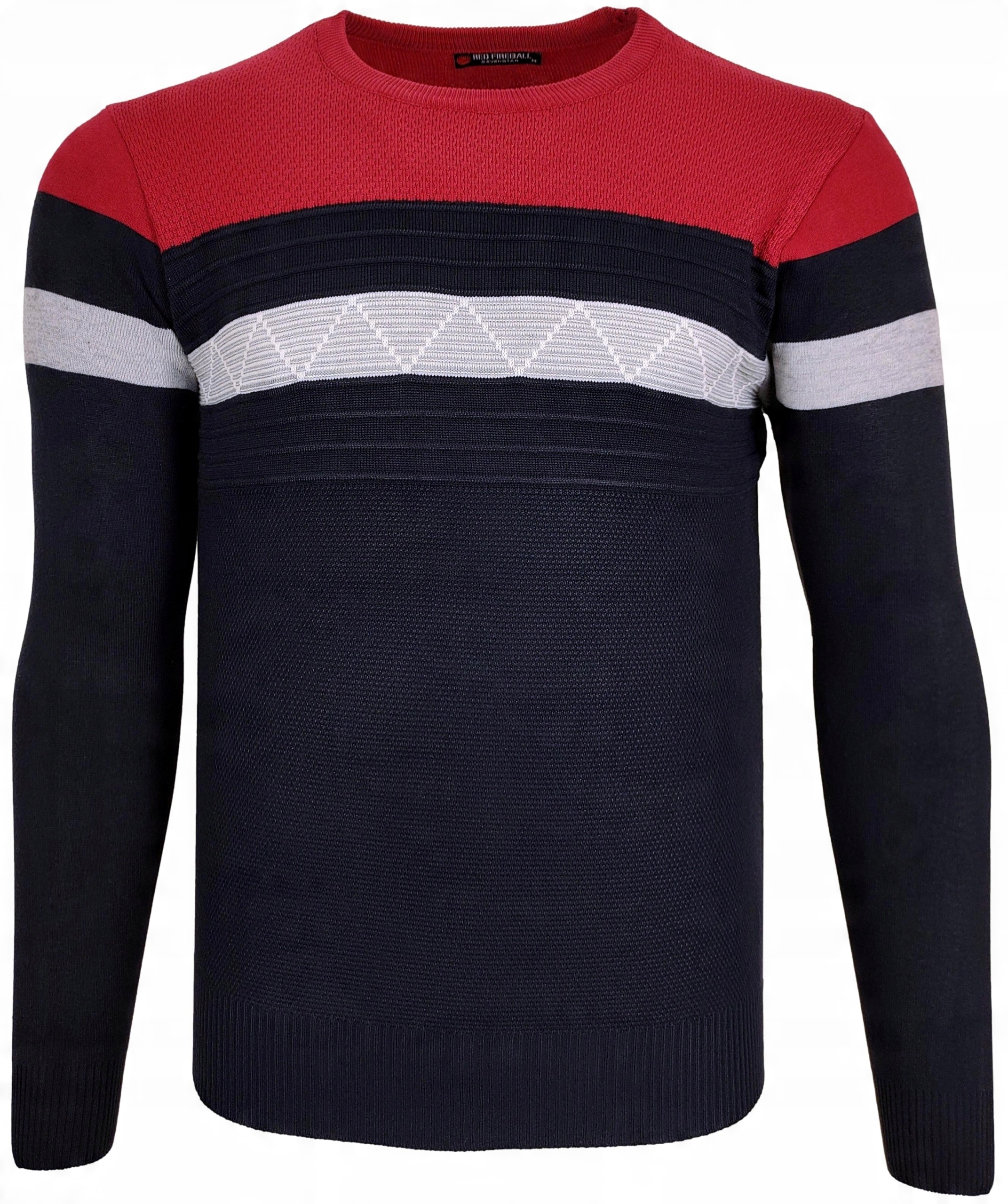 

Sweter męski klasyczny czarny O241 r. L