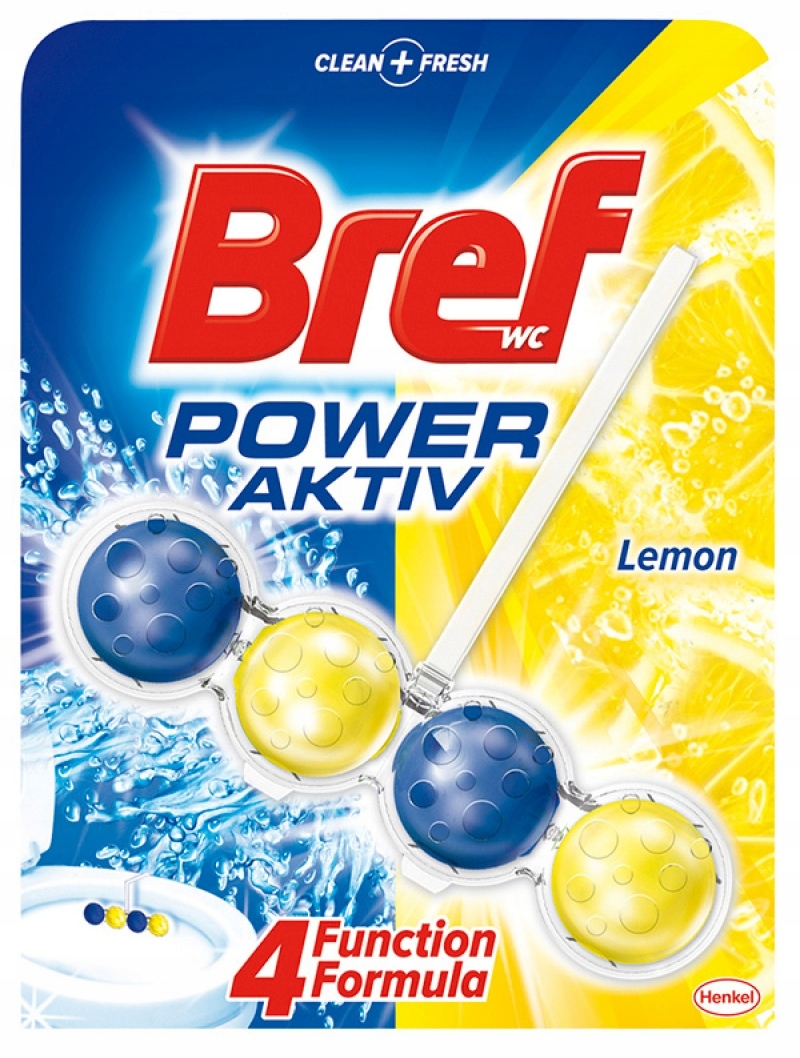 

Bref Wc Power Activ Zawieszka kulki lemon