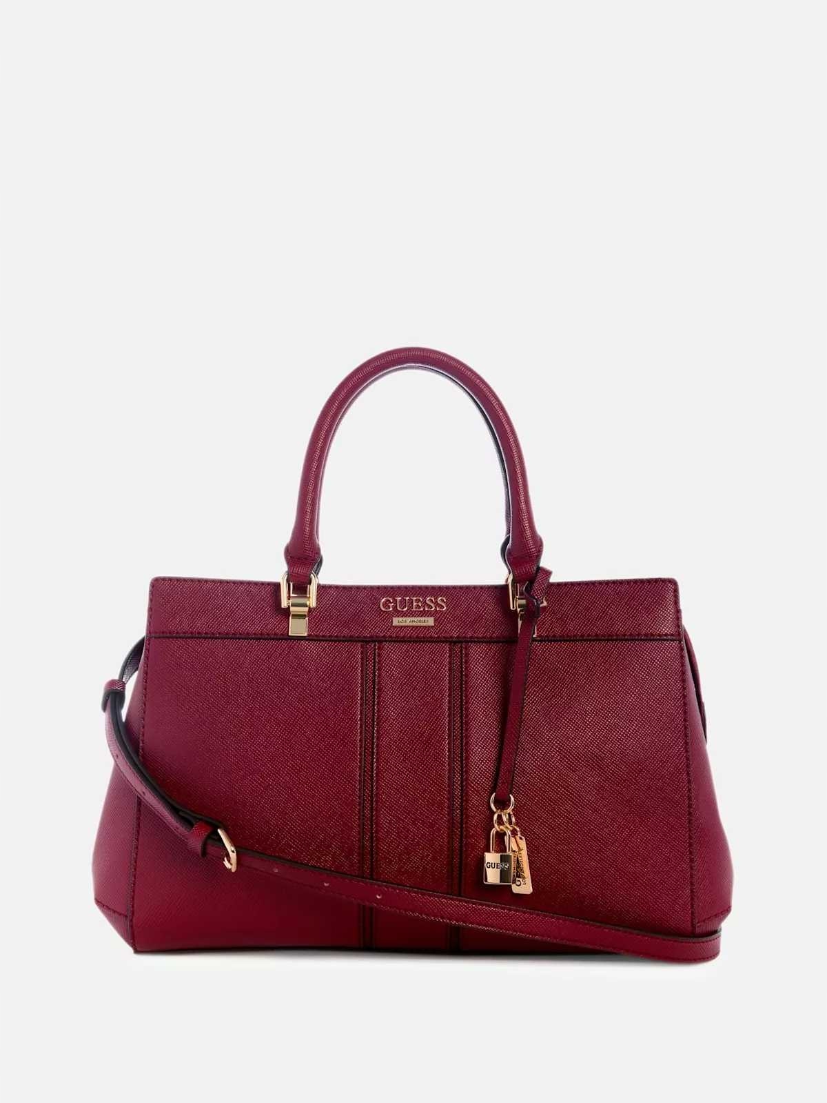Guess dámská kabelka Alesso vínová