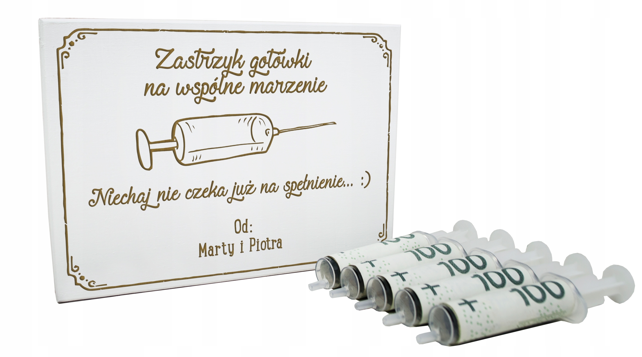 

Zastrzyk Gotówki Prezent Ślubny Dla Młodej Pary