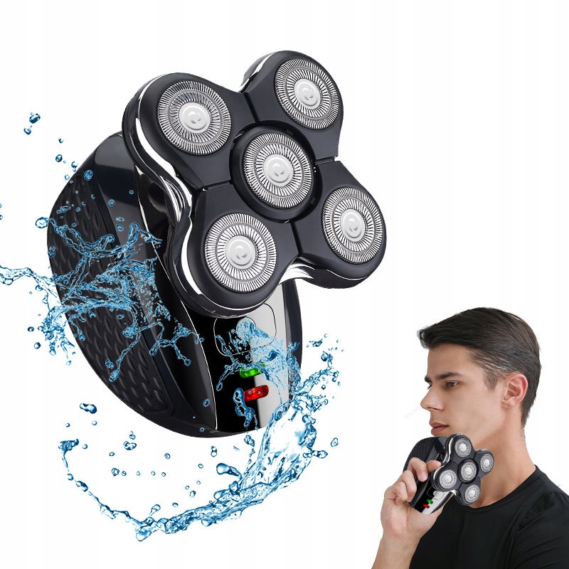 GOLARKA MĘSKA MASZYNKA DO GOLENIA GŁOWY TWARZY R ELEKTRYCZNA TRYMER Kod producenta Golarka męska do brody twarzy głowy