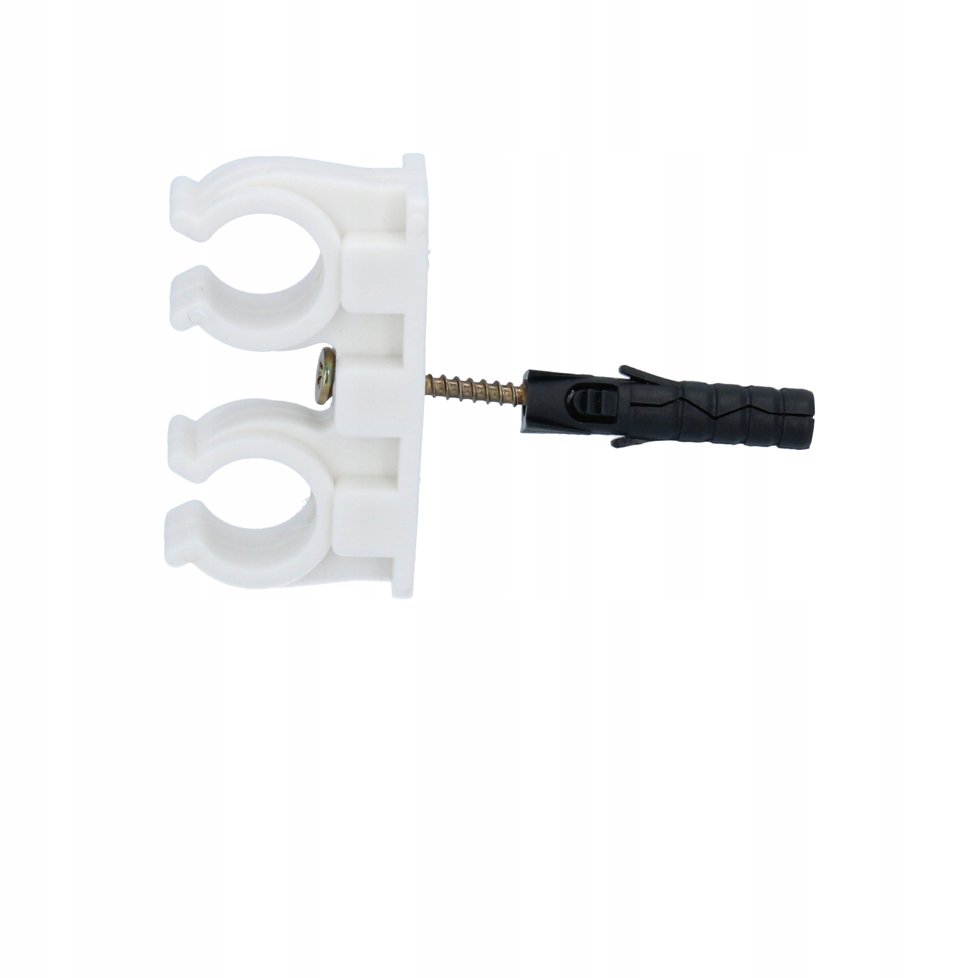 

Uchwyt podwójny rur miedzi pex 18 mm 50 sztuk