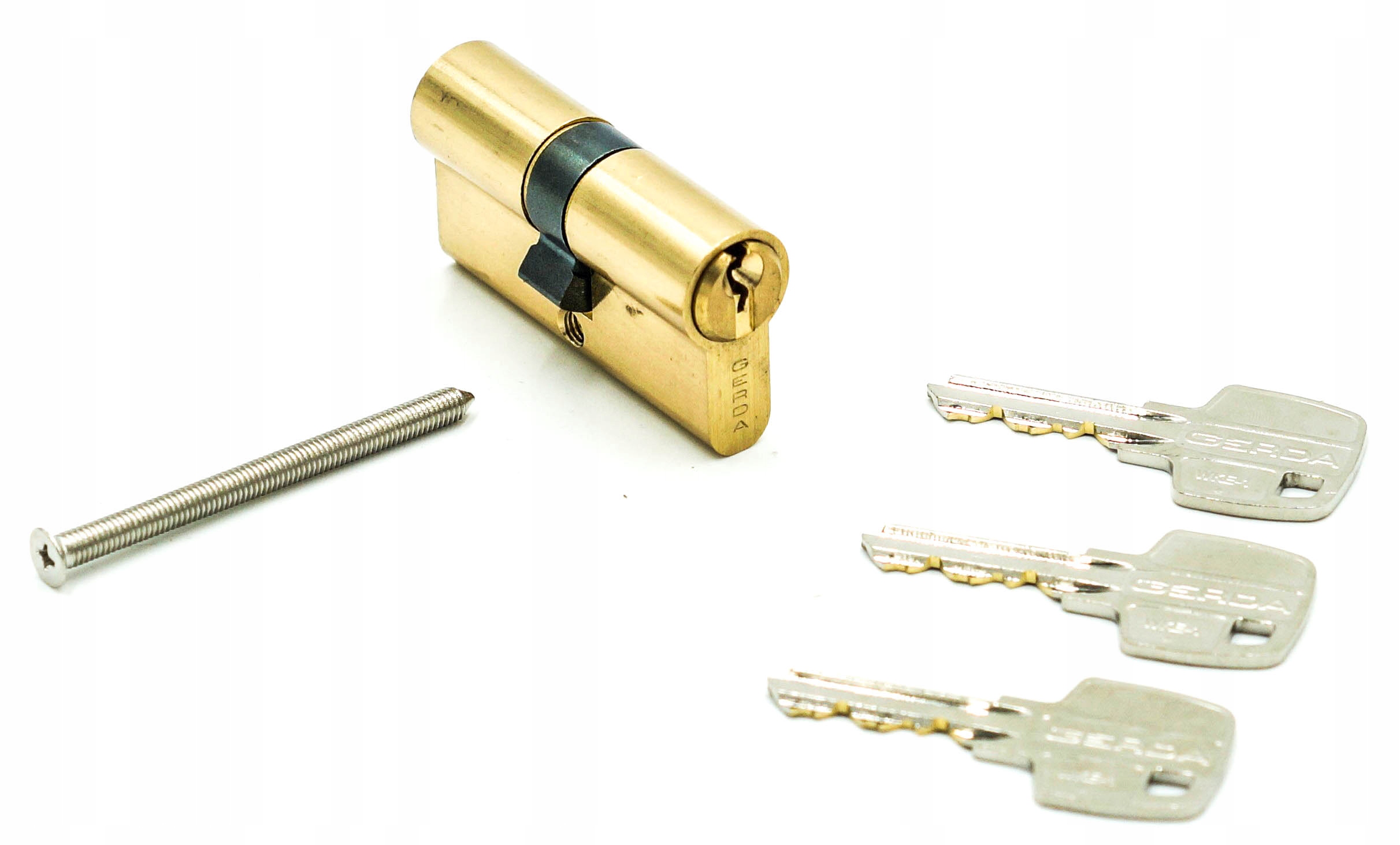 GERDA WKŁADKA DRZWIOWA WK E1 30/30 MOSIĄDZ SOLIDNA Szerokość 10 mm