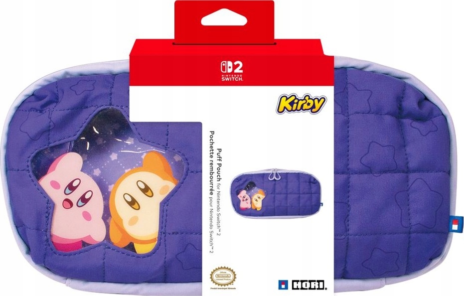 Hori SWITCH2 Etui na konsole Puff Pouch Kirby and Waddle Dee