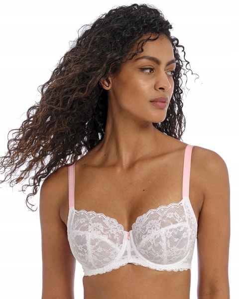Freya Offbeat podprsenka balkonetka bílá