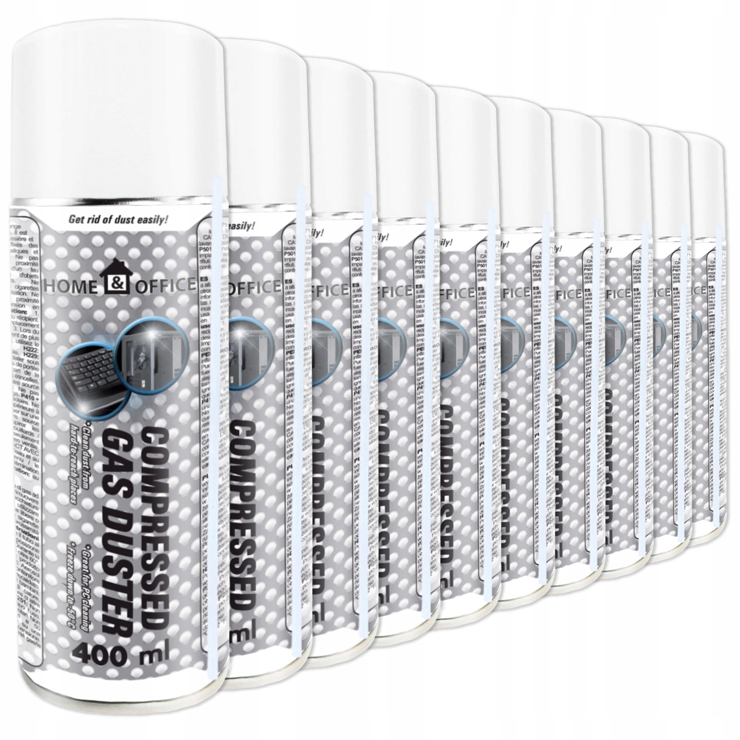 10 x Aabcooling Stlačený Vzduch 400 ml TRUBIČKA-15 cm