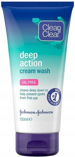 

Clean&Clear Deep Action Krem Oczyszczający 150