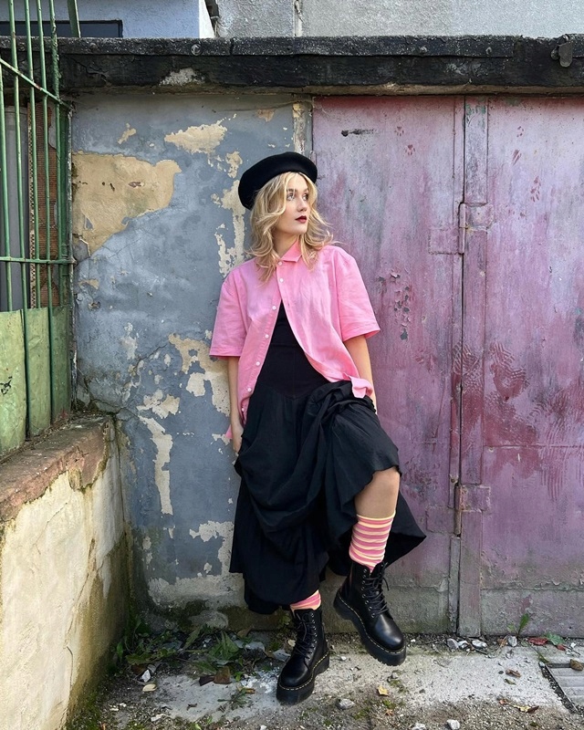 DR. MARTENS JADON BLACK POLISHED SMOOTH r. 7(41) Kolor czarny