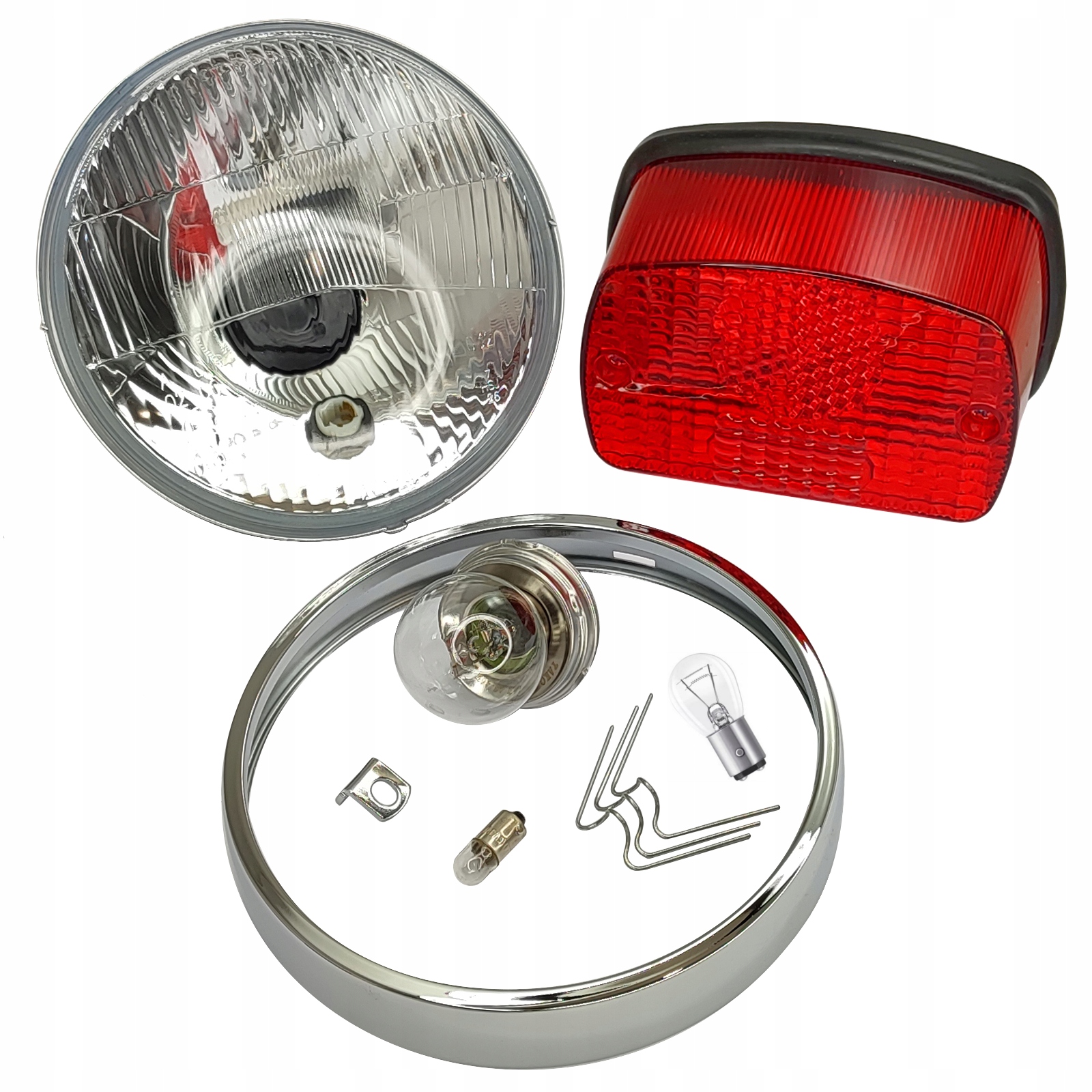 

Lampa Przód Tył Żarówka Wkład Lampy Wsk 125 175