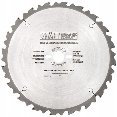 Cmt 286.016.10M Pila Hm D=250 F=30 Z=16 K=2,8/1,