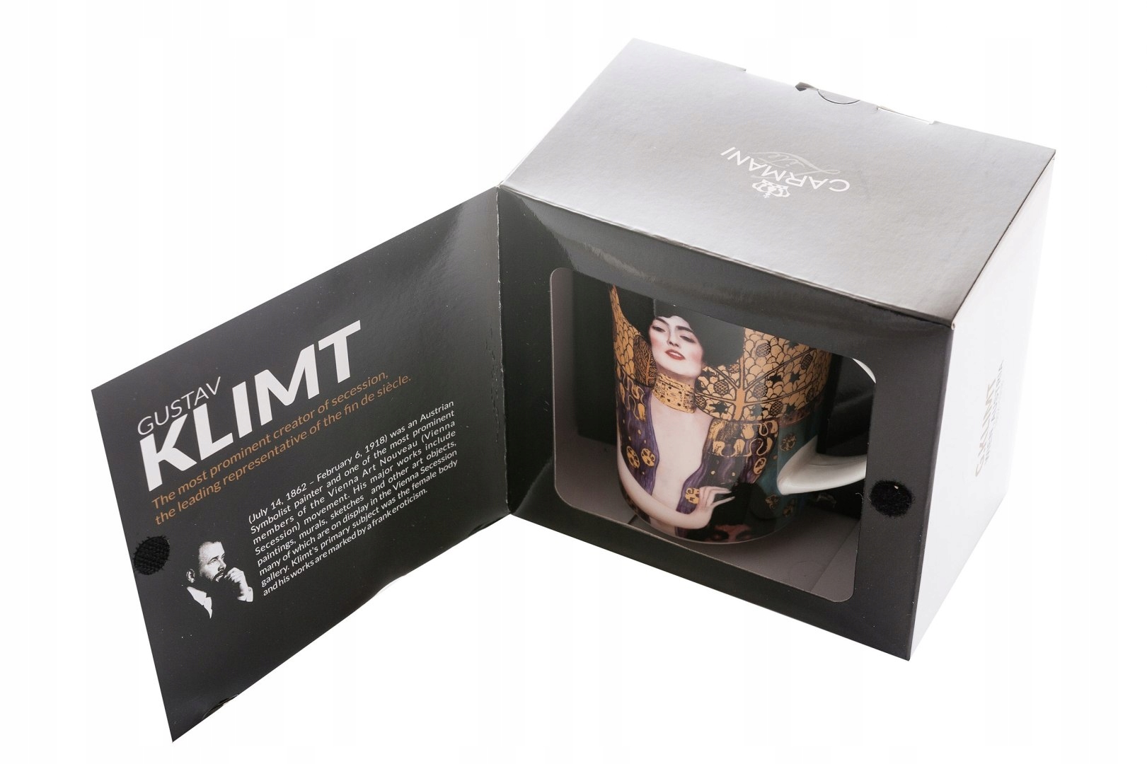 

Kubek Klimt Judith Z Porcelany Carmani Judyta