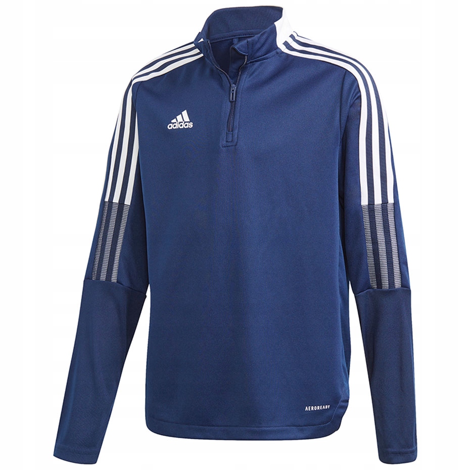 BLUZA DLA DZIECI ADIDAS TIRO 21 TRAINING TOP YOUTH GRANATOWA GK9661 r 140cm