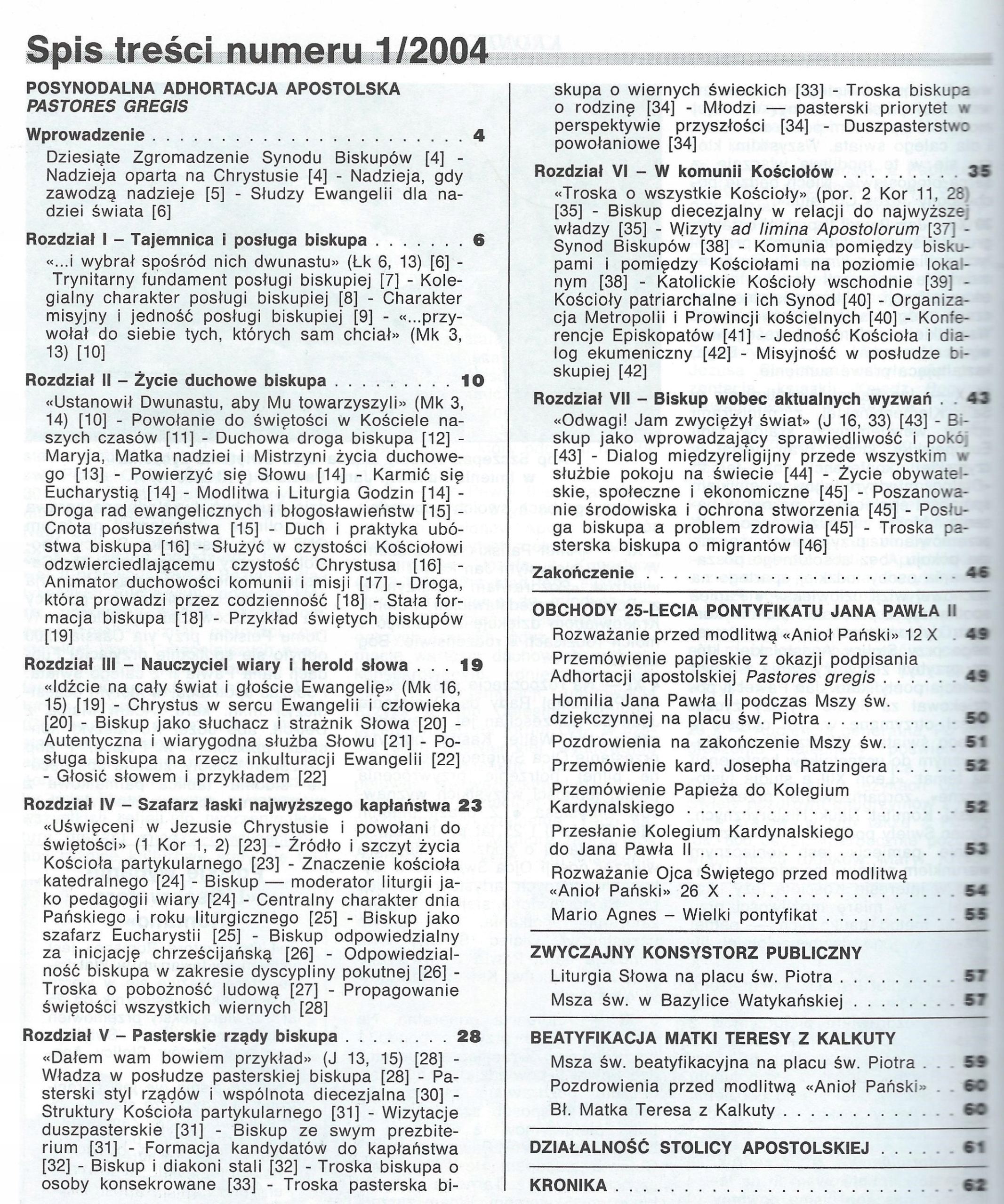 WYPRZEDAŻ GAR.! L'OSSERVATORE ROMANO Posynodalna Adhortacja PASTORES GREGIS Wydawnictwo L'Osservatore Romano