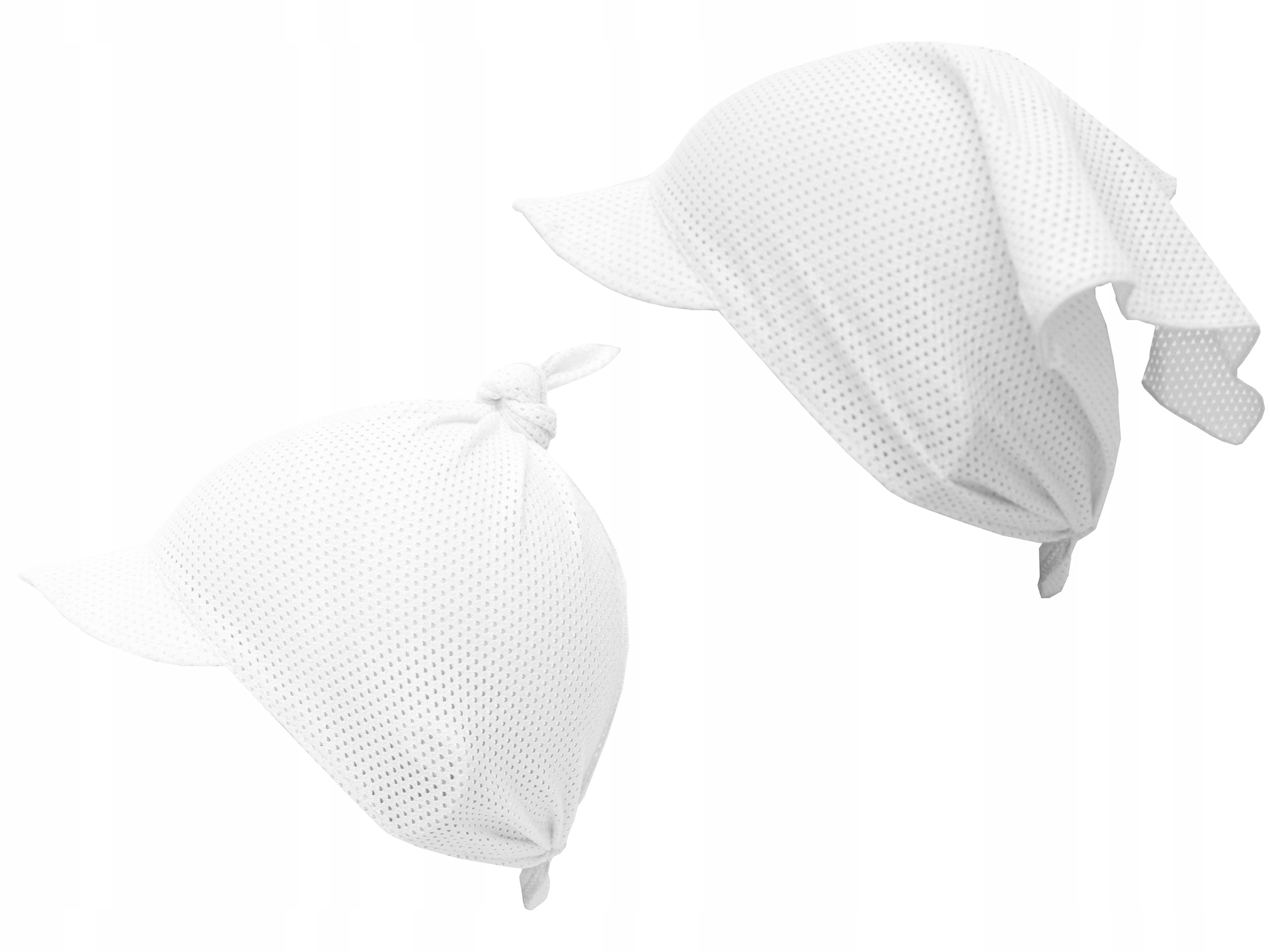 

Chustka Z Daszkiem bandamka lato Przewiewna ażur