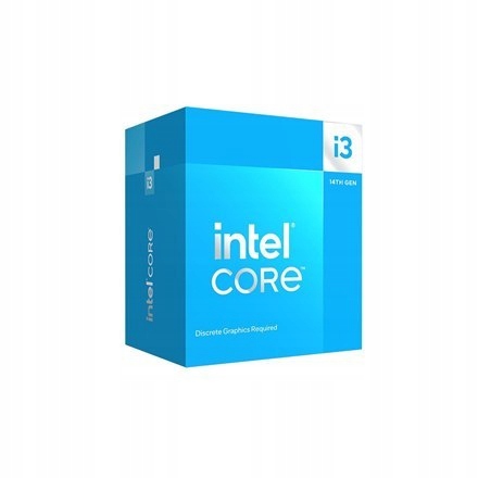 Procesor Intel Core i3-14100F 3.5 GHz Gniazdo FCLGA1700 4-rdzeniowy