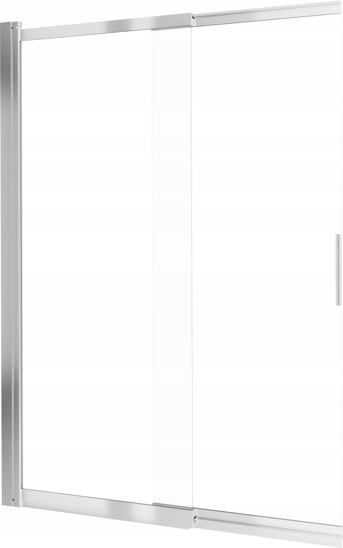 Paraván vanový 100 x 140 cm, tvrzené sklo, povrchová úprava Active Cover